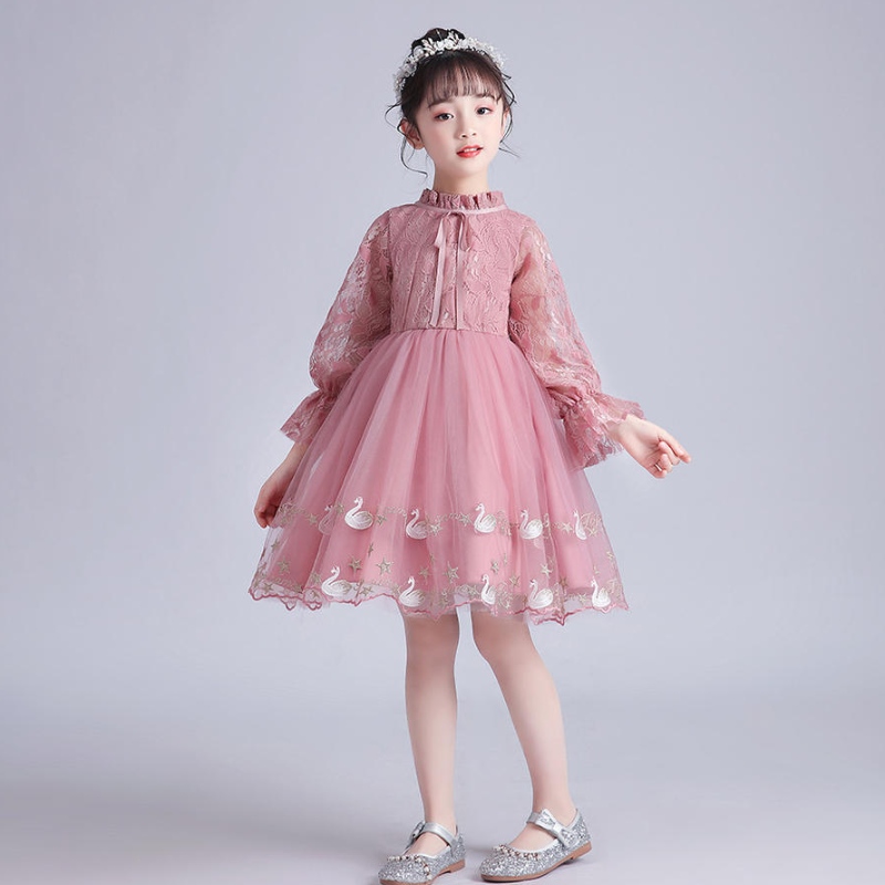 Leanaína hEorpa Leanaí Éadaí Gúna Bainise Cailín páistí páistí Breithlá Álainn Gúnaí Tutu do Chailíní Bláth Gúna Gúna Ball