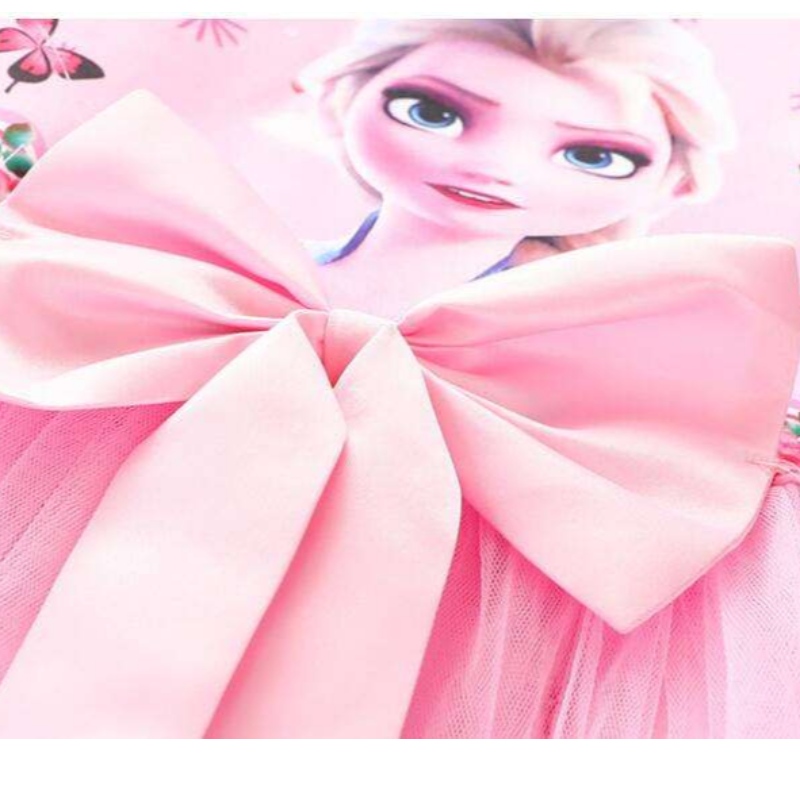 Gúna cailíní 2-8y samhradh an tsamhraidh banphrionsanua banphrionsa mogalra elsa mogalra tutu sciorta leanaí lá breithe gúna cosplay