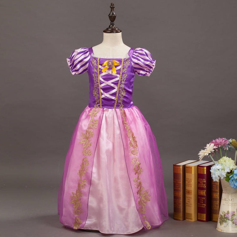 Cailíní Rapunzel Banphrionsa Gúnaí Cosplay Páirtí Bronntanas Páirtí Mogalra Ball Gúna Feisteas Scannán Breithlá