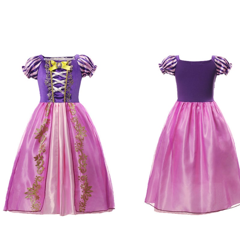 Cailíní Rapunzel Banphrionsa Gúnaí Cosplay Páirtí Bronntanas Páirtí Mogalra Ball Gúna Feisteas Scannán Breithlá