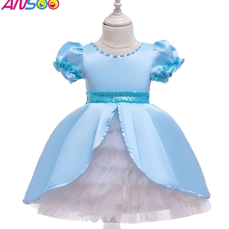 Éadaí kids kids éadaí banphrionsa gúnaí féileacáin sequin tutu gúna leanaí éadaí Oíche Shamhna