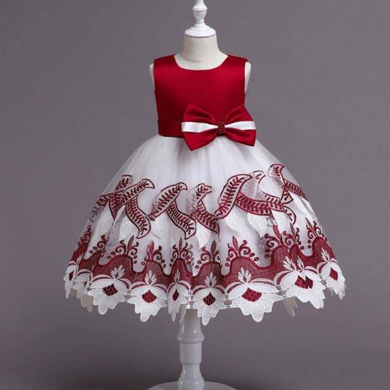 Baige Smocked Children Éadaí páistí Dearthaí Frock Dearthaí Páirtí Caith Gúna Cailíní Éadaí Leanbh Nuabheirthe