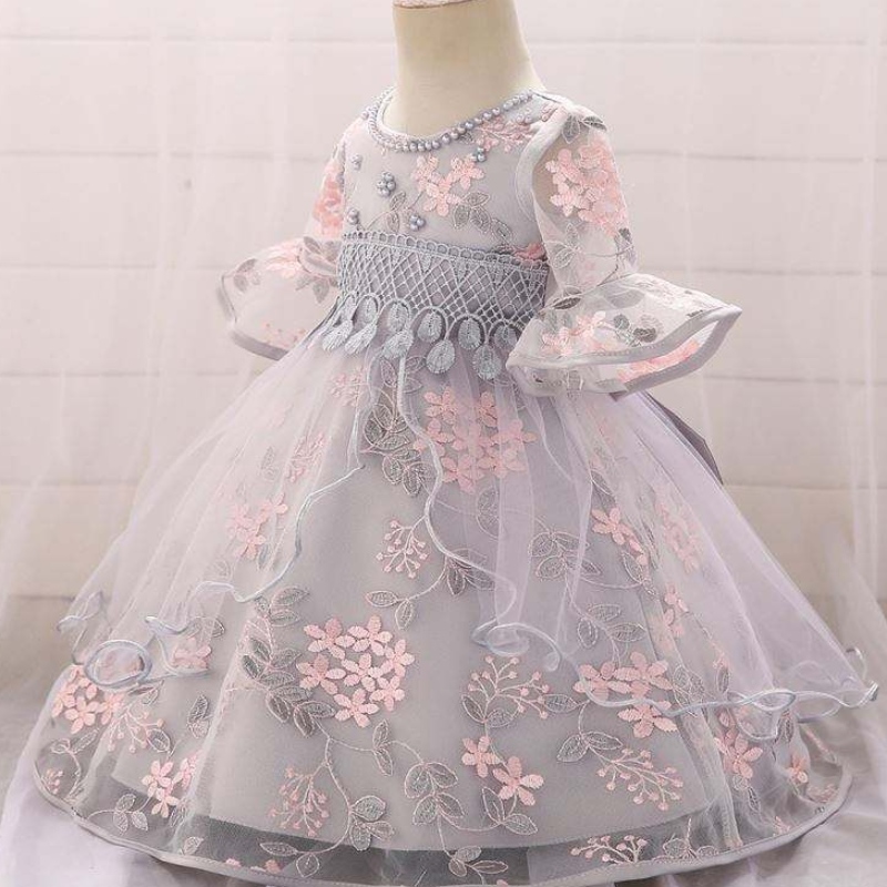 Gúna Cailín Flower Banphrionsa Anna Elsa cultacha Oíche Shamhna Gúna cailín leanbh gúna cóisir l5015xz