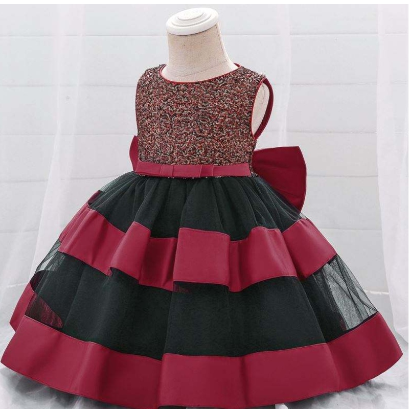 Baige Éadaí Cailín Mórdhíola Prom Fluffy Prom Maxi Faisean Císte Císte Císte Foirmiúil Cailín Applique Gúnaí Banphrionsa Do Pháistí L1919XZ