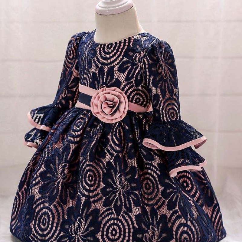 Baige is déanaí Leanaí Dearaí Gúna Cailín Páirtí Cailín Frock Kids Éadaí Nuabheirthe L1858XZ