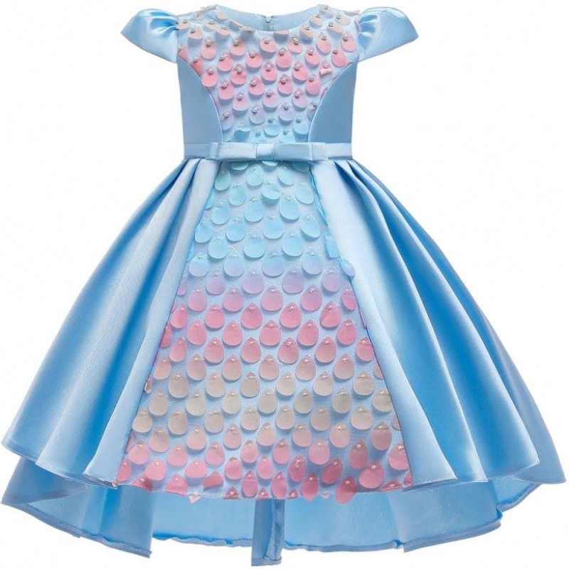 Baige New Design Kids Seqined Cailín Seicheamh Cailíní Cailíní Frock Gúnaí Cóisir Gúna Banphrionsa Álainn