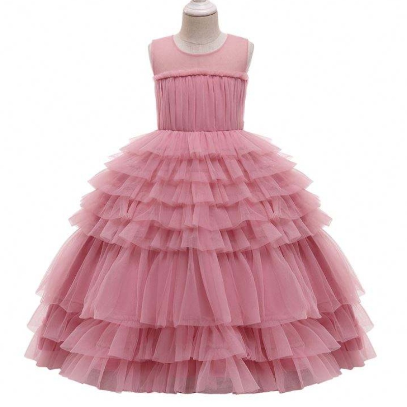 Baige 2021 Gúnaí Cailíní Dearaidh Nua Gúnaí Ruffles Layered Gúna Gúna Lúr Gúna Tutu Tutu