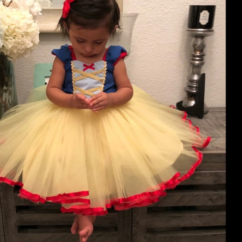 Babaí Lapadán 1ú Breithlá Gúna Cóisir Charnabhail Cosplay Kids Pheist Banphrionsa Éadaí Banphrionsa