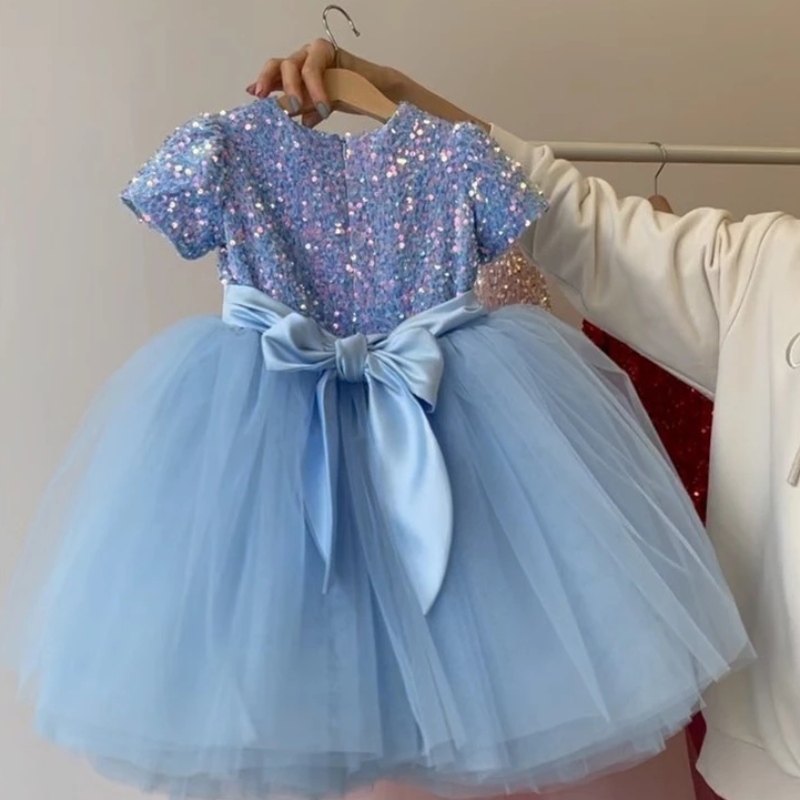 Cailíní Gúnaí Páirtí Banphrionsa do Pháistí Leanaí Gúna Prom Bridesmaid Galánta 4 5 6 7 8 9 10 Bliana Tráthnóna Tráthnóna Tutu Carnival éadaí