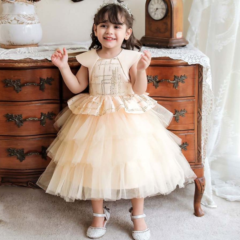 Leanaí Baige Gúna Breithlá Céad Breithlá Baisteadh Baisteadh Baisteadh Gúnaí Banphrionsa an Chéad Pháirtí Gúna Tutu Fluffy Tutu