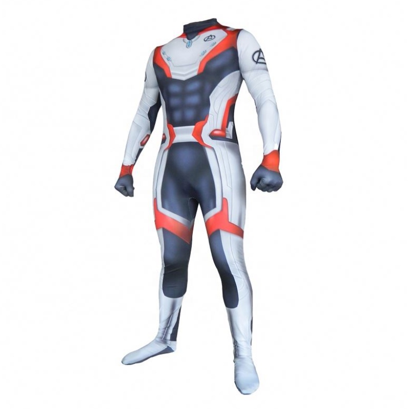 Ecoparty Stíl Nua Avenger 4 Endgame Quantum Realm Cool Superhero Cosplay Zentai Bodysuits Jumpsuits do Fir Fir Daoine Fásta Costumes