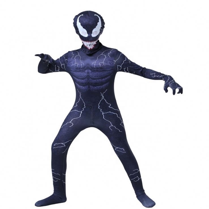 Isnua Peter Eddie Fancy Muscle Bodysuit Bodysuit Body Superhero Jumpsuit Spiderman Spiderman Oíche Shamhna Cosplay Leanaí Leanaí