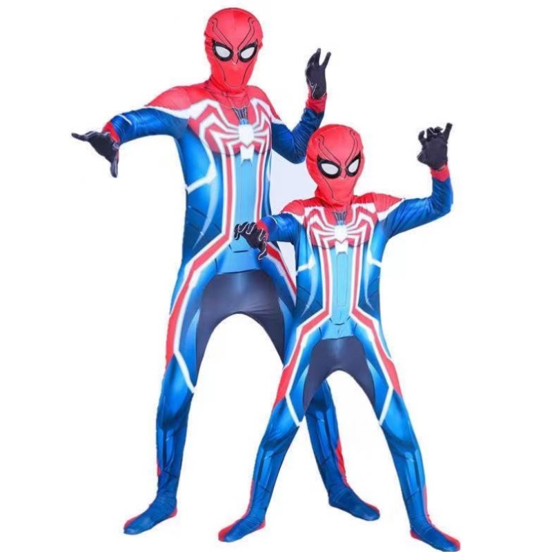 Leanaí Spider-Man Superhero Suitsí Cosplay Spider-Man Éadaína bPáistí Buachaillí isnua Carnival Oíche Shamhna