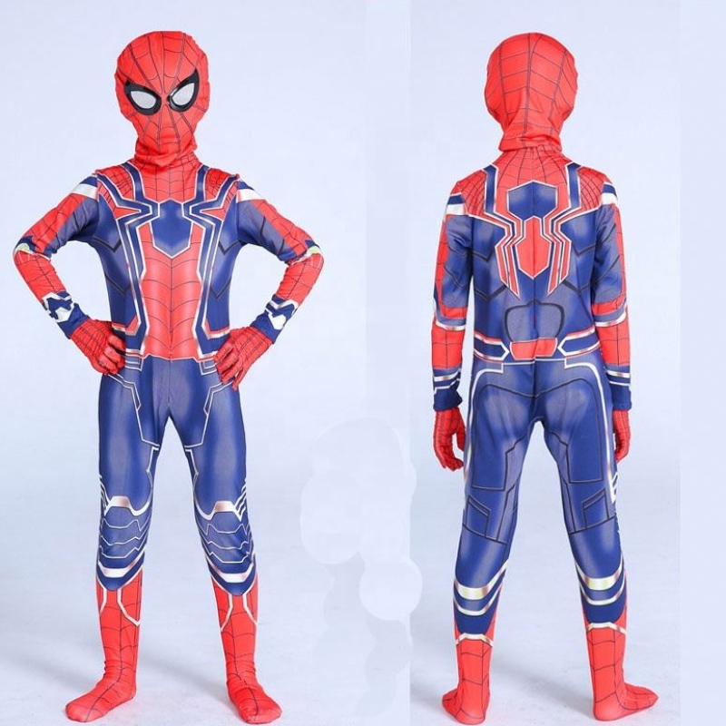 Kids Boys Oíche Shamhna Muscle Spiderman Éadaí Éadaí Oíche Shamhna Leanbh Leanaí Cosplay Cosplay Jumpsuit